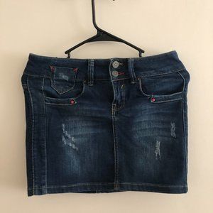 Mini Skirt, Jean Skirt, Excellent Condition, Small